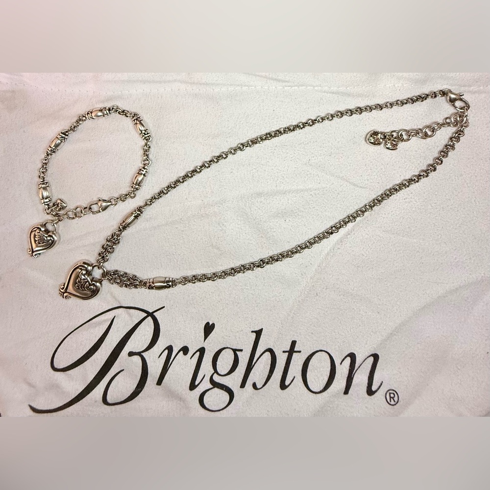 Brighton Heart Necklace and Bracelet Set